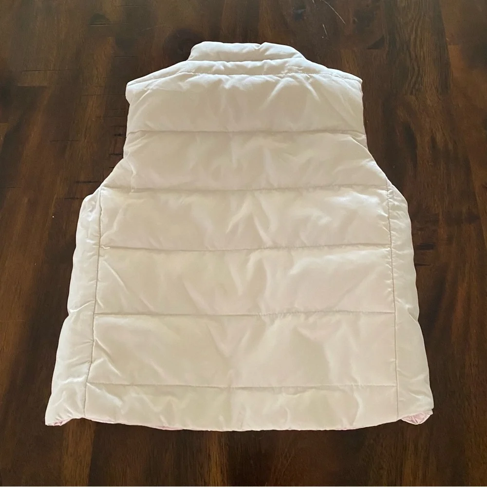 Ralph Lauren Down Reversible Baby Girl Vest - Picture 4 of 5
